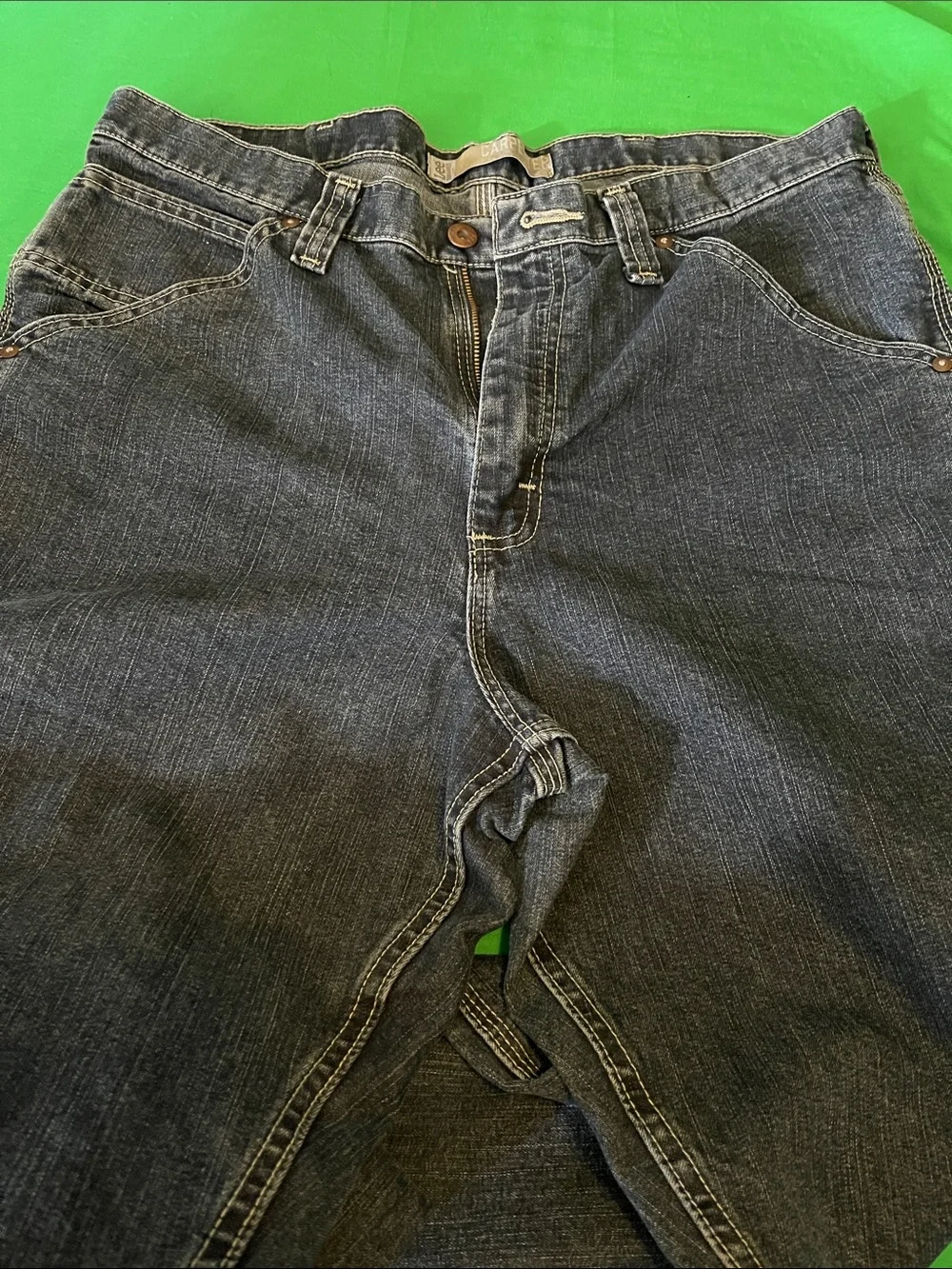 Lee Dark Wash Straight-Leg Denim Jeans